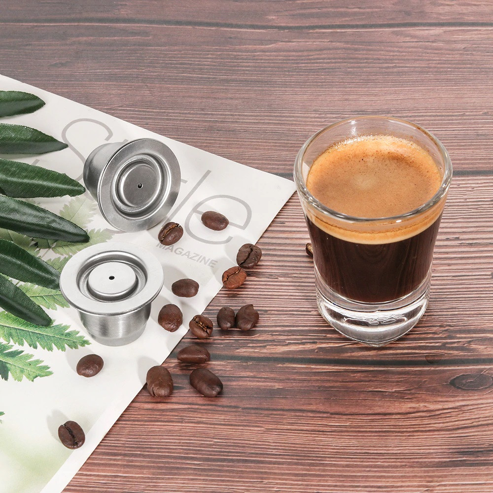 Utántölthető kávékapszula webshop | Nespresso rozsdamentes a